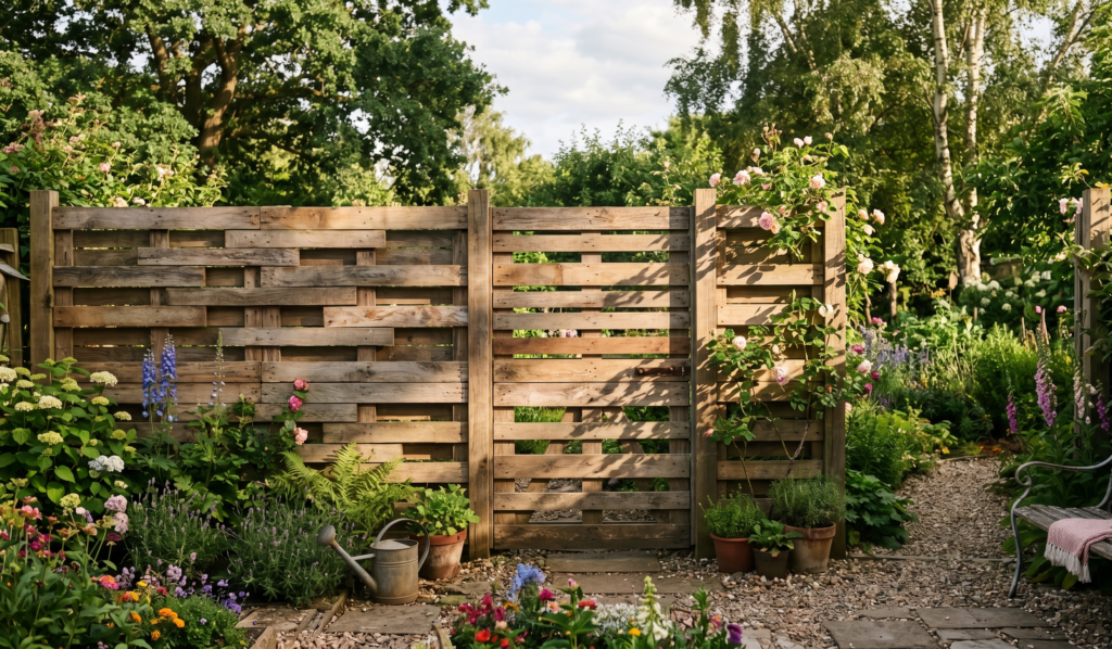 Wood Pallet Fence Ideas