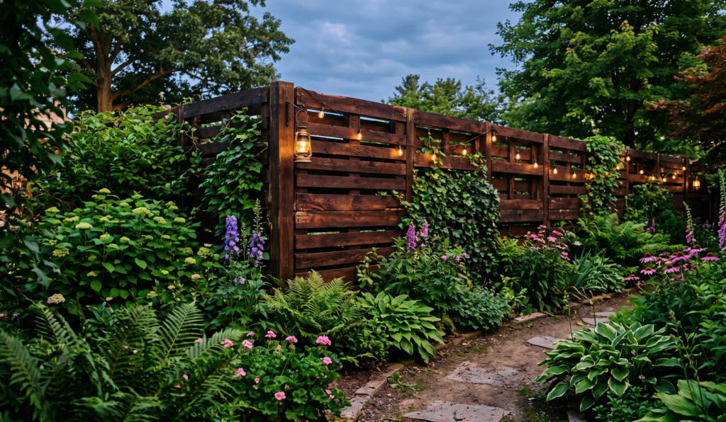 Wood Pallet Fence Ideas