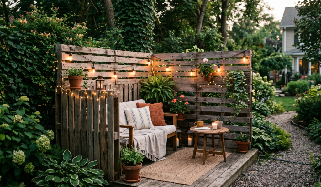 Wood Pallet Fence Ideas