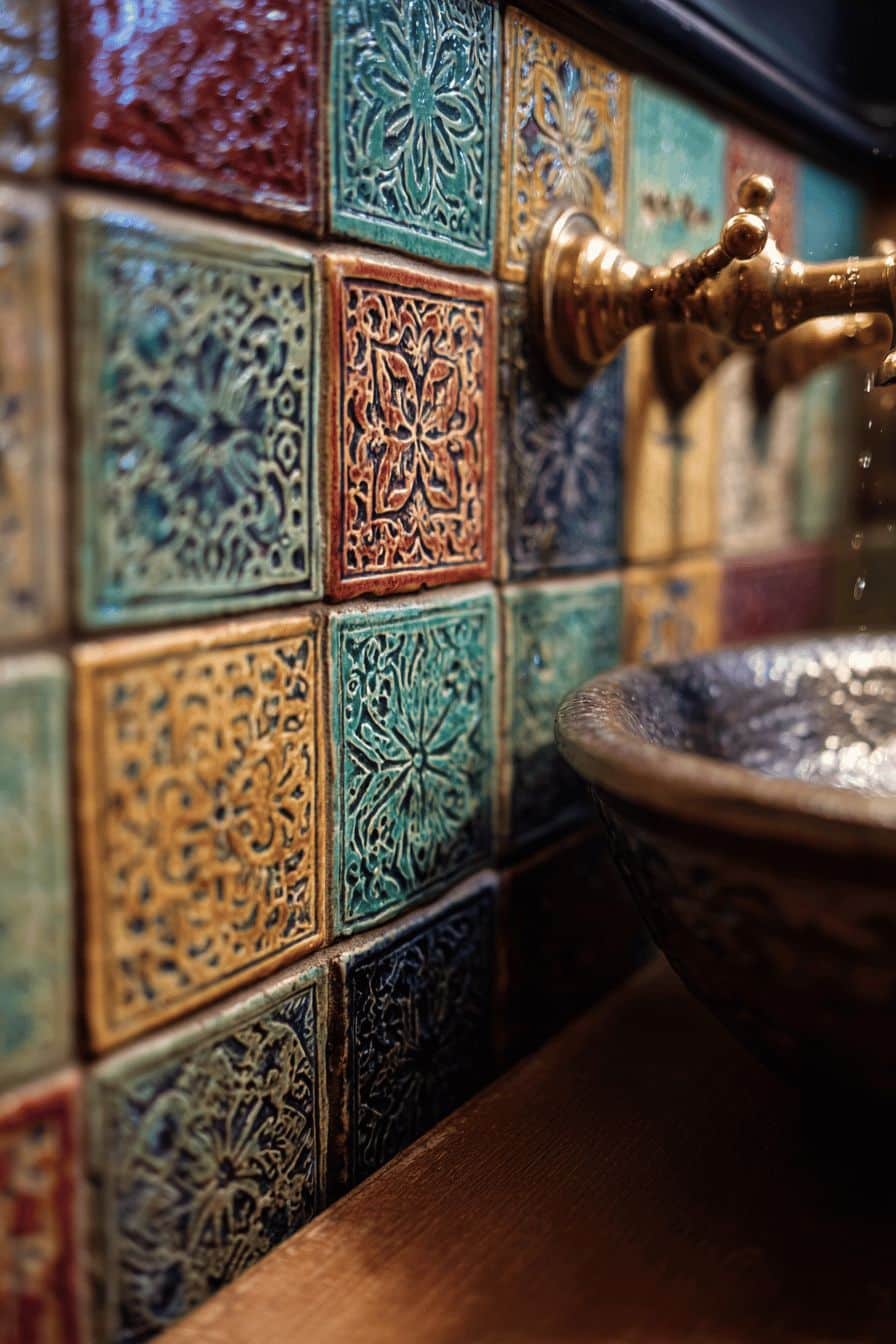 Bring Vibes with Colorful Ceramic Tiles