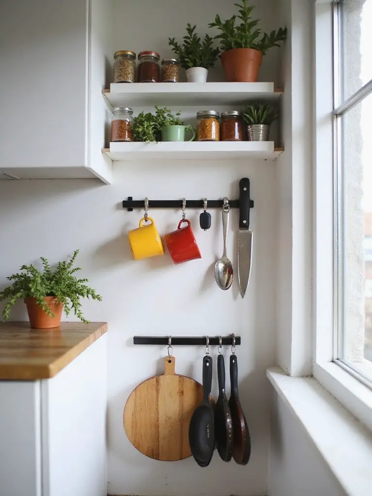 maximize vertical kitchen space