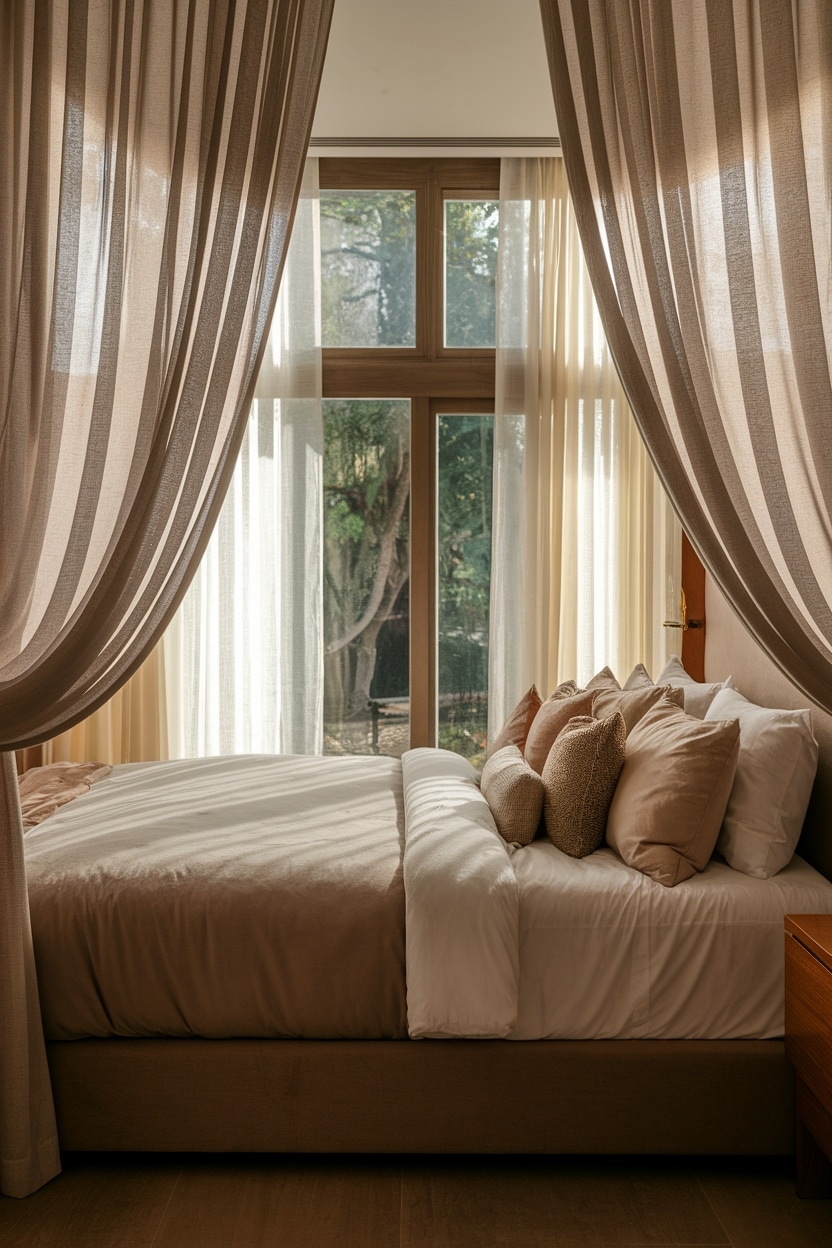 curtains enhance window aesthetics