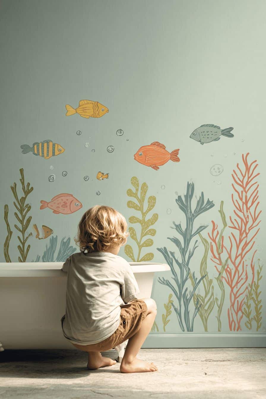 Add Fun Wall Decals for Playful Vibes