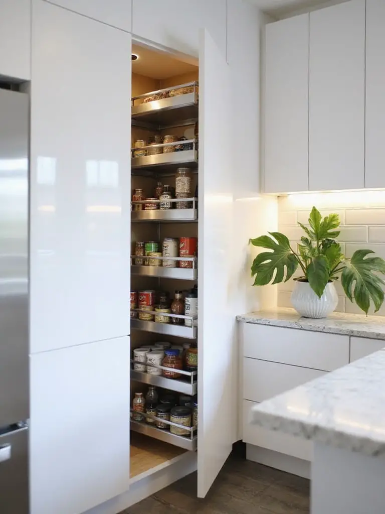 pull out pantry storage solutions