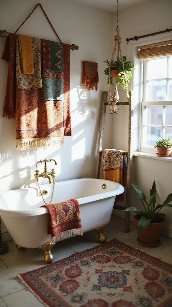vintage textiles for warmth