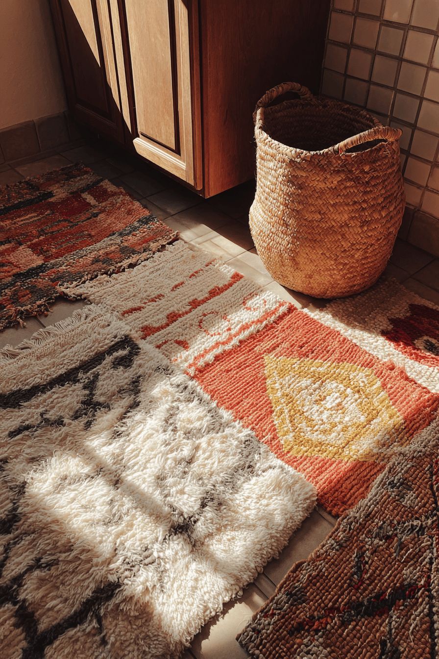 Layer Rugs for a Cozy Vibe