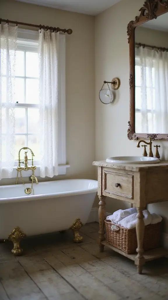 vintage fixtures enhance authenticity
