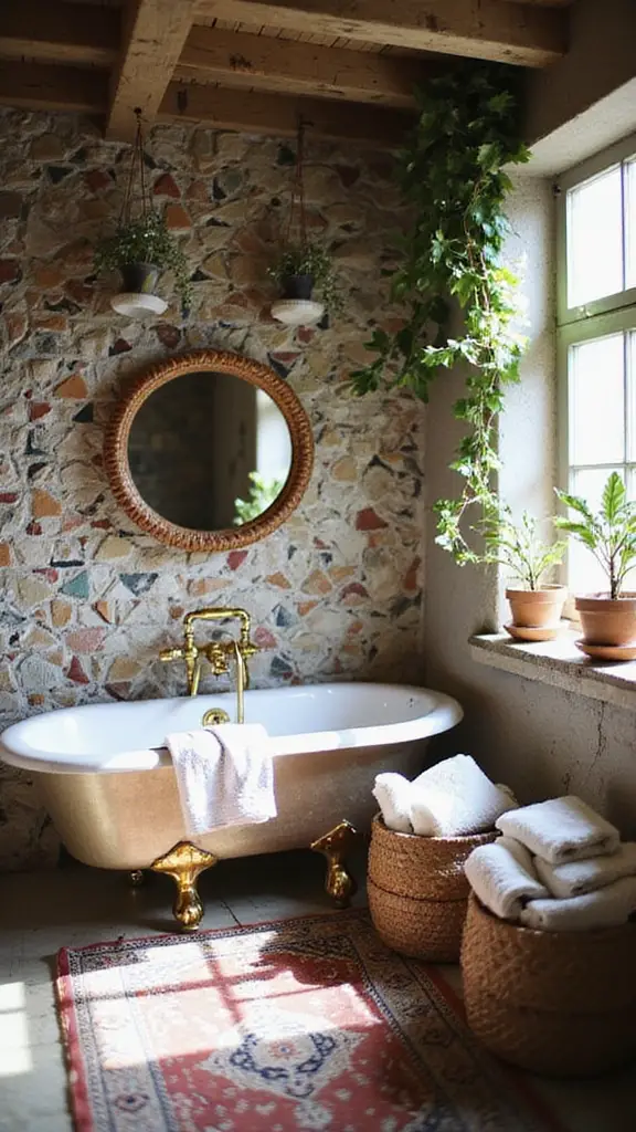 eclectic patterns and colors