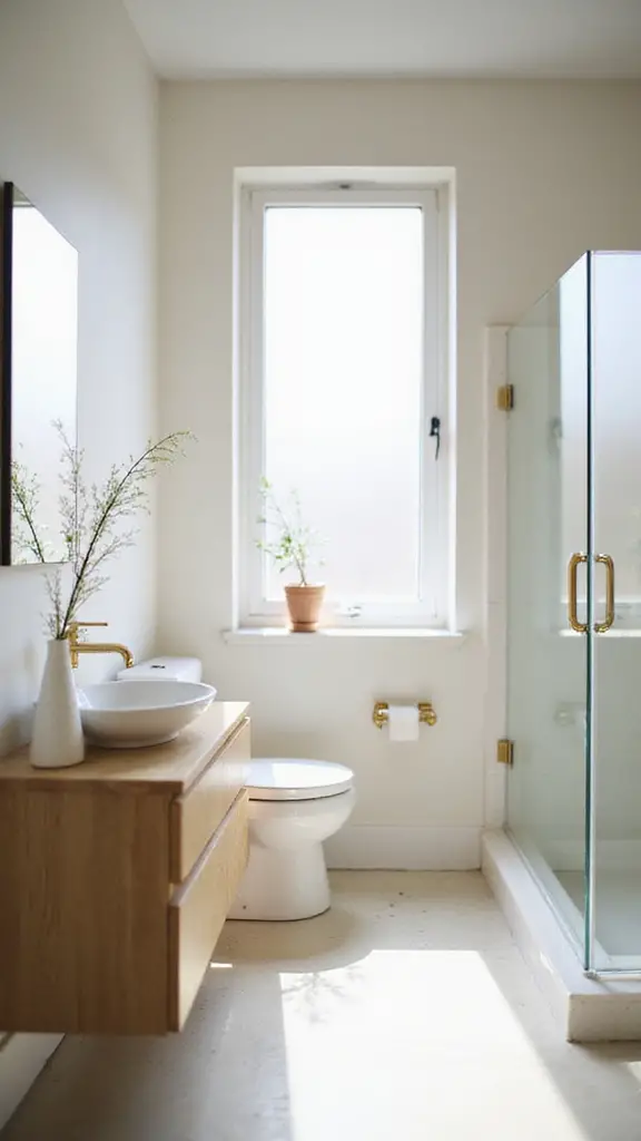 transform small bathroom space
