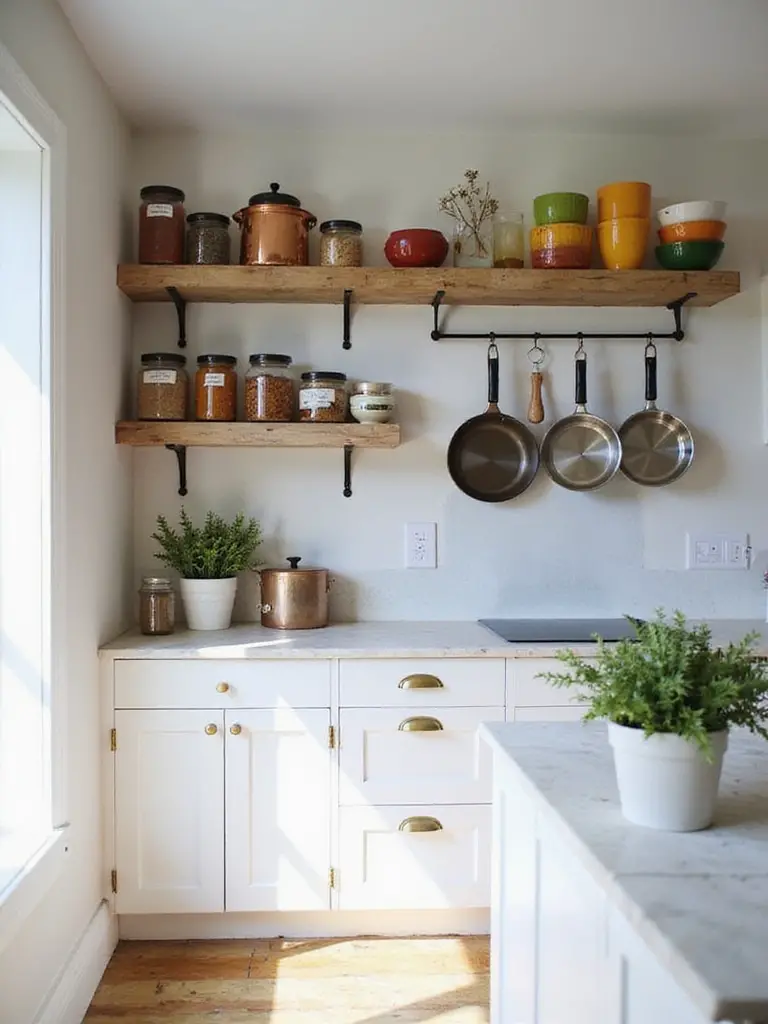 maximize kitchen vertical storage