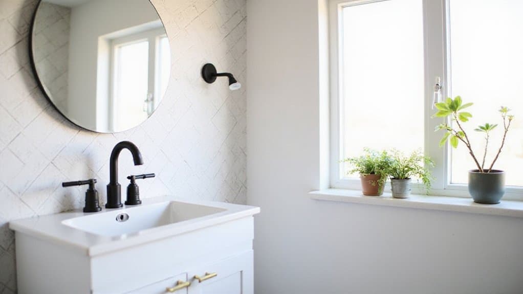 update bathroom hardware fixtures