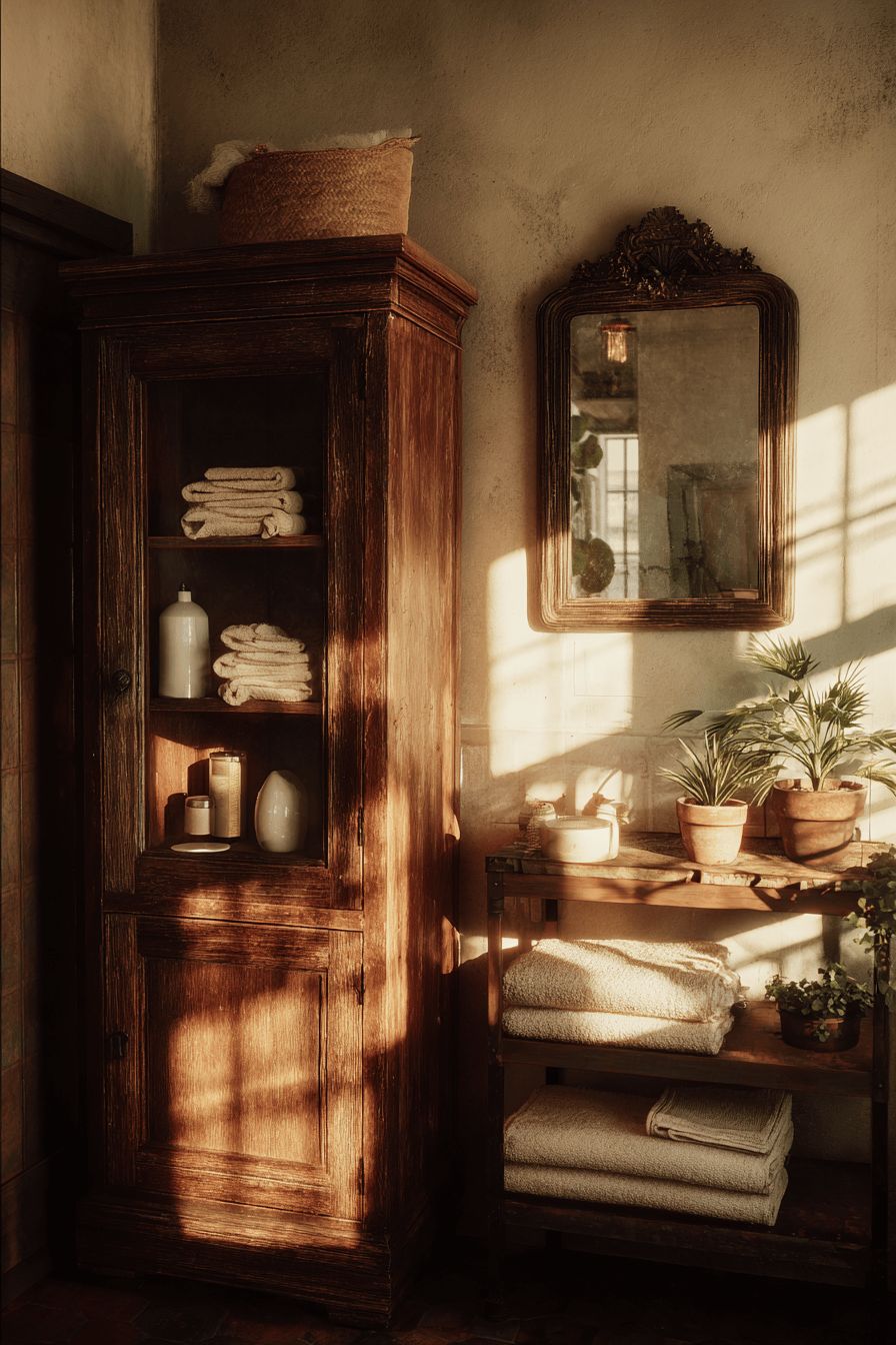 Incorporate Vintage Wooden Accents