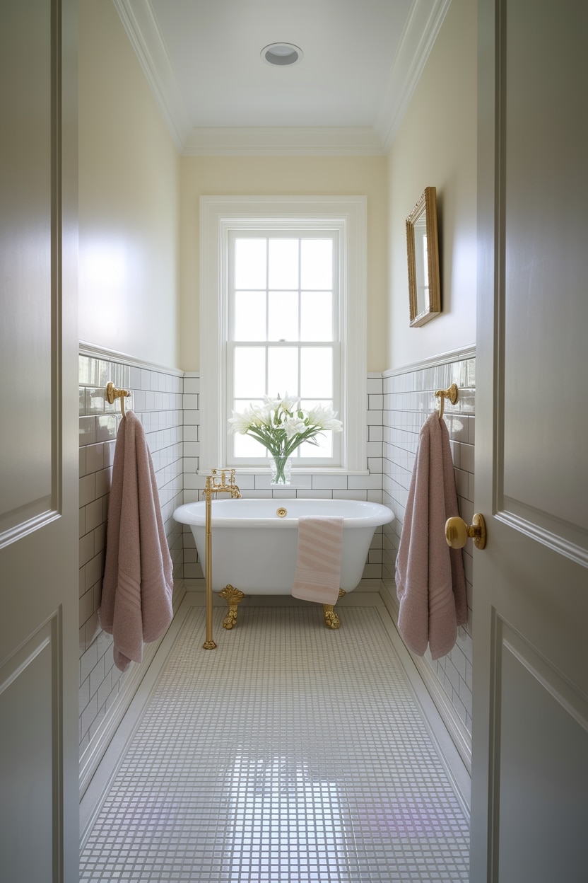 light colors enhance spaciousness