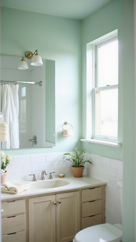bright colors enhance space