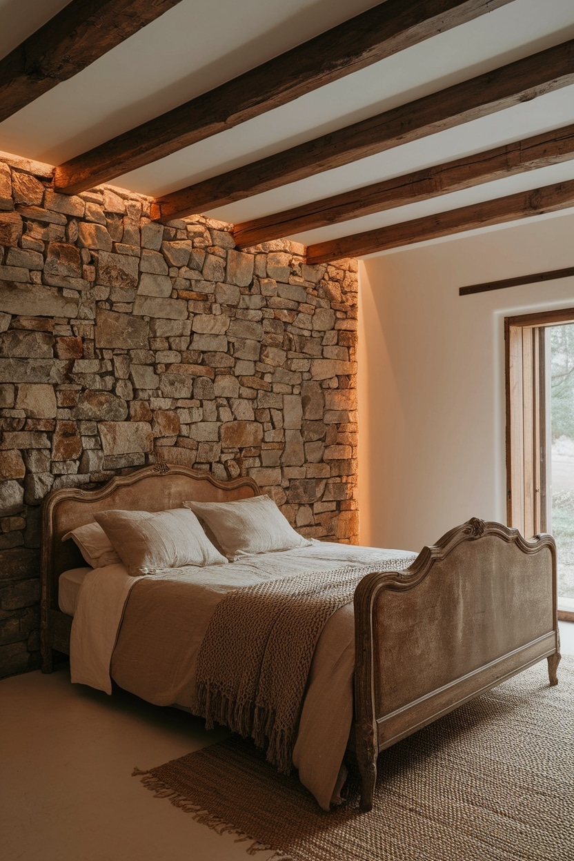 create a stone wall