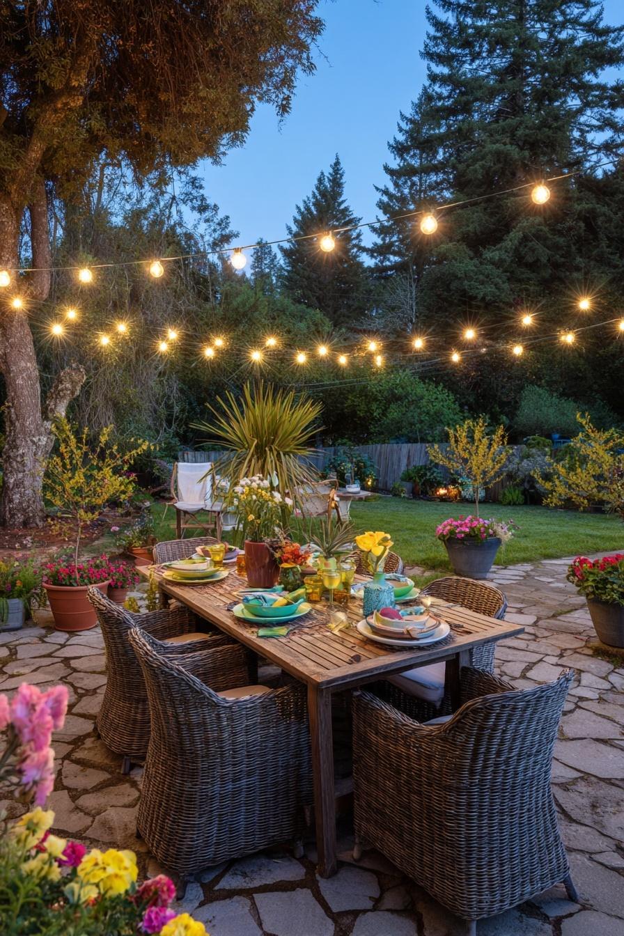 Illuminate Evenings with String Lights