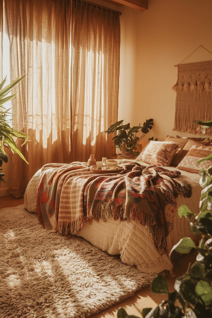 warmth through layered textiles
