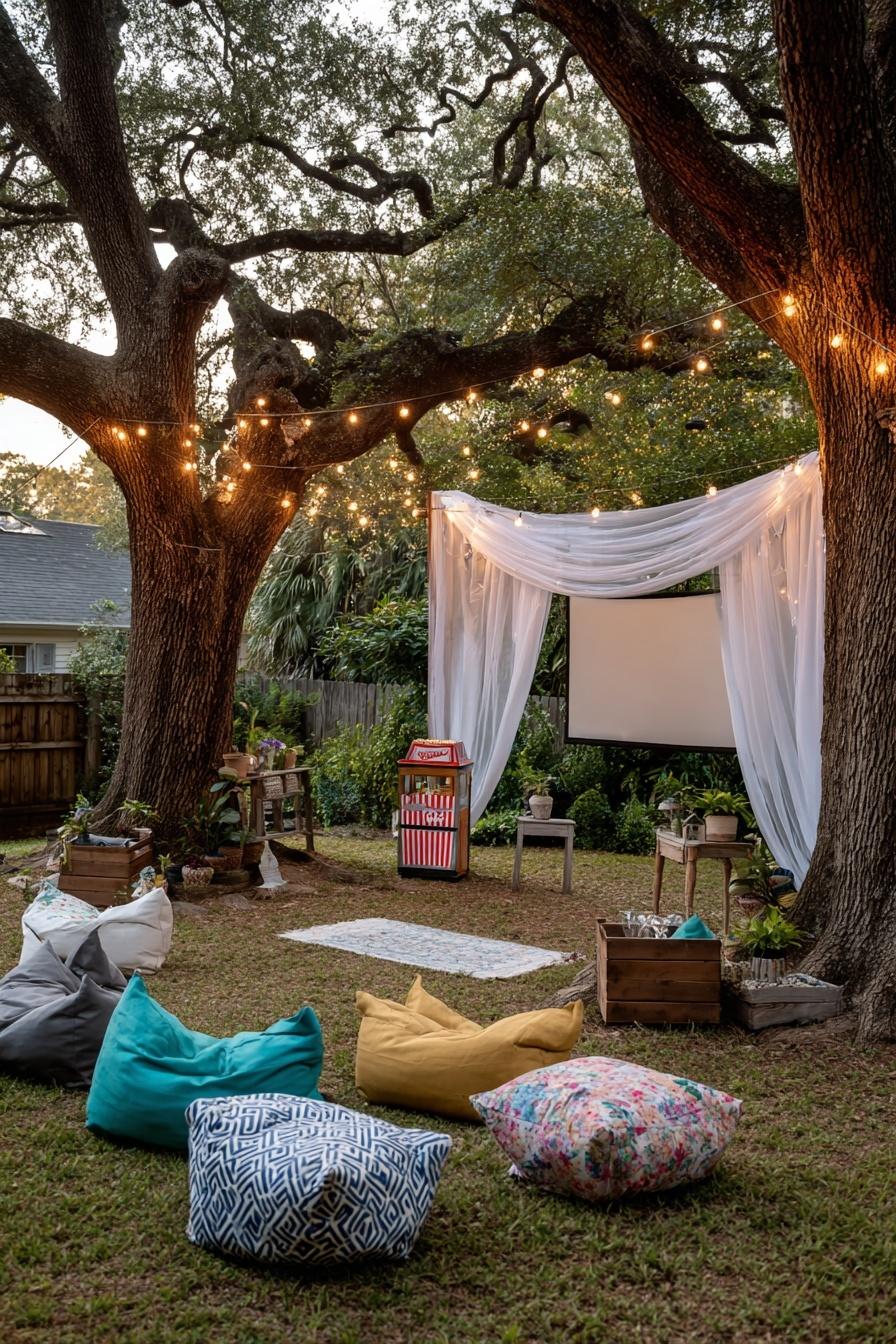 Create A DIY Movie Night Setup