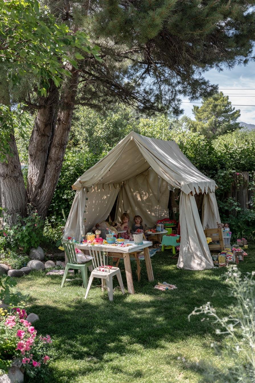 Hang a Canopy Tent