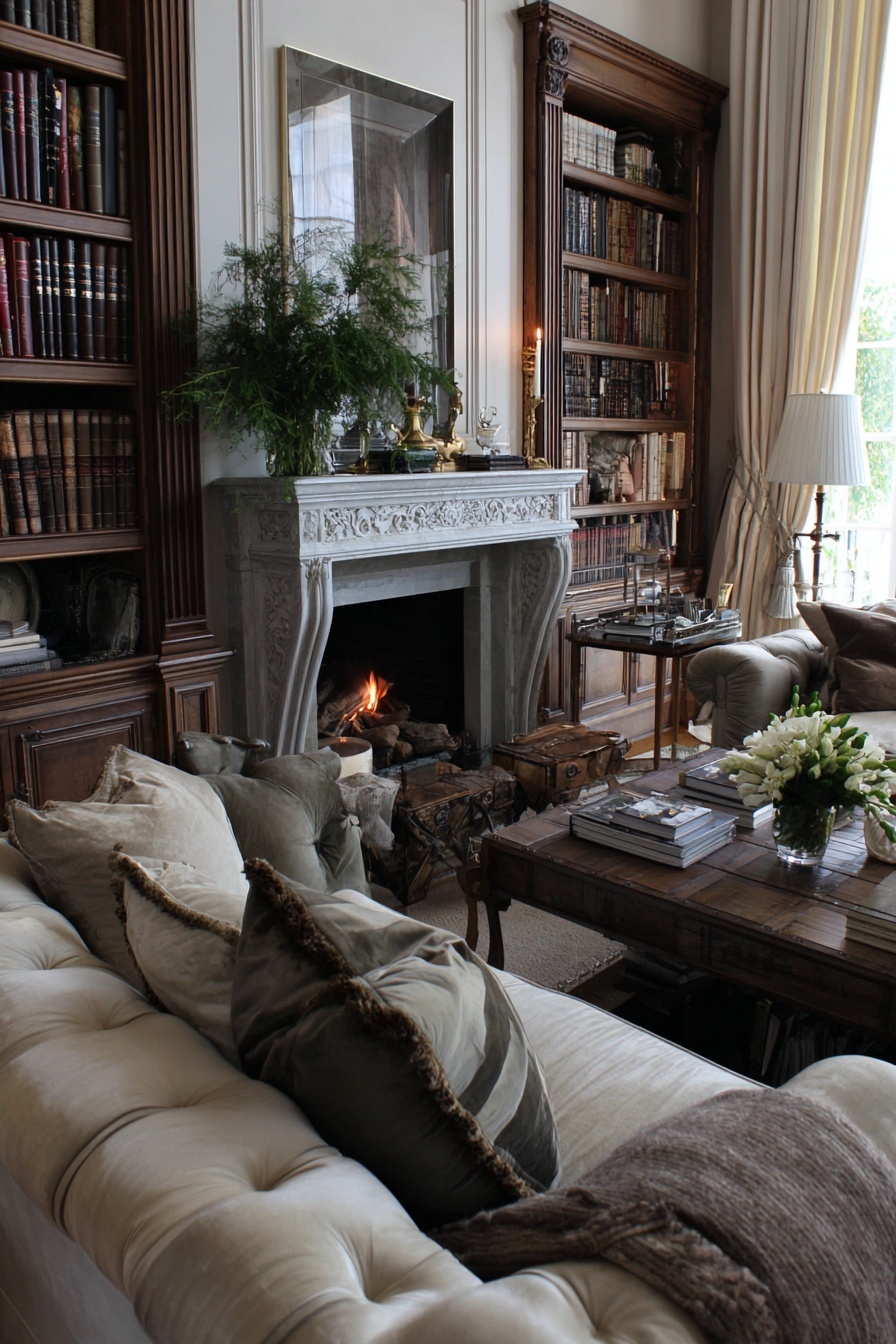 Incorporate a Classic Fireplace