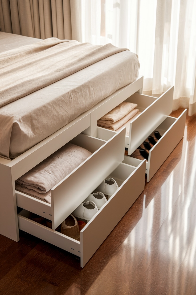 maximize space with storage