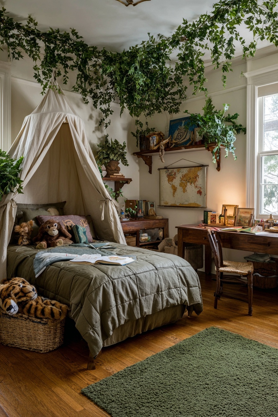 Create a Jungle Exploration Corner