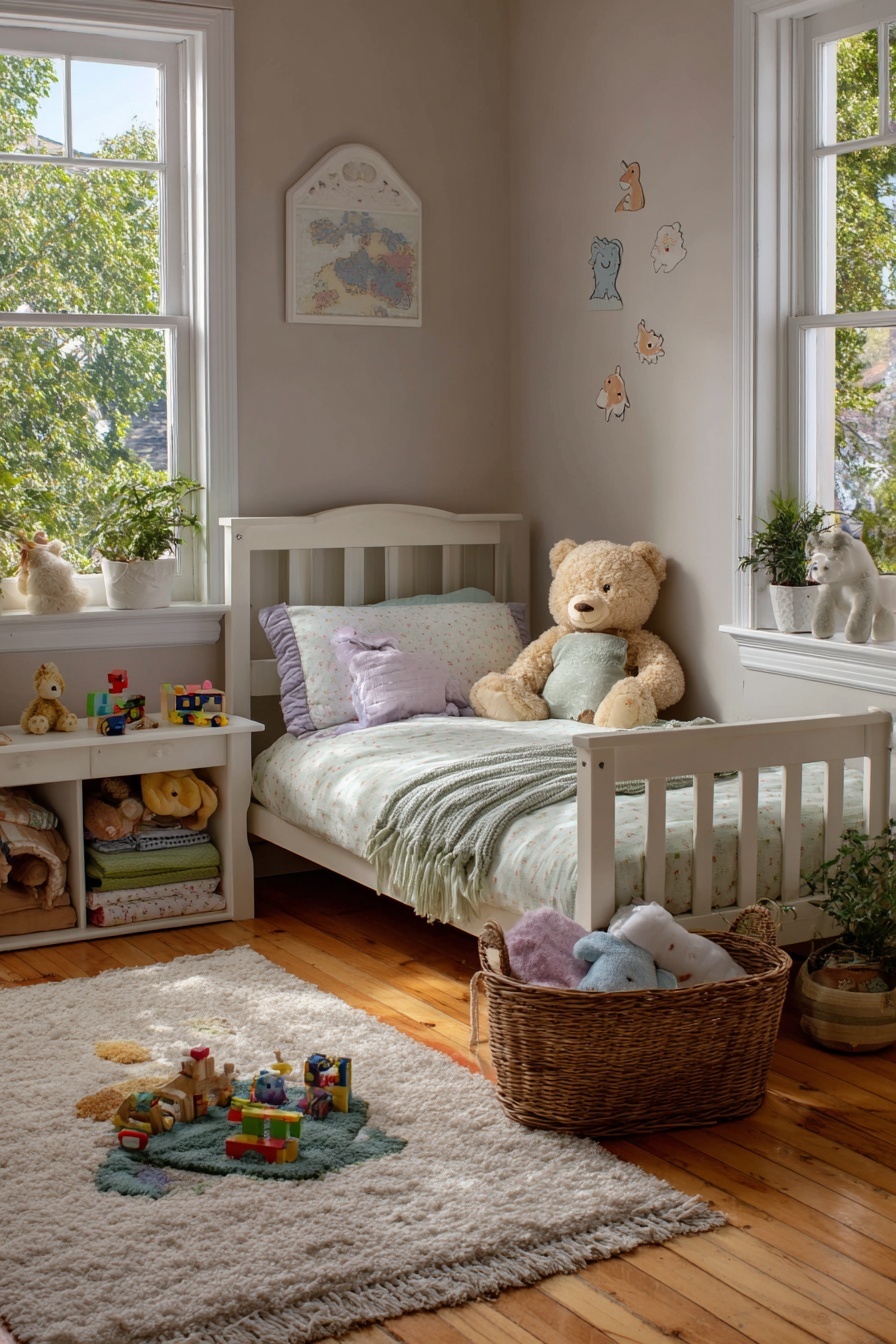 Install Low-to-Floor Toddler Beds