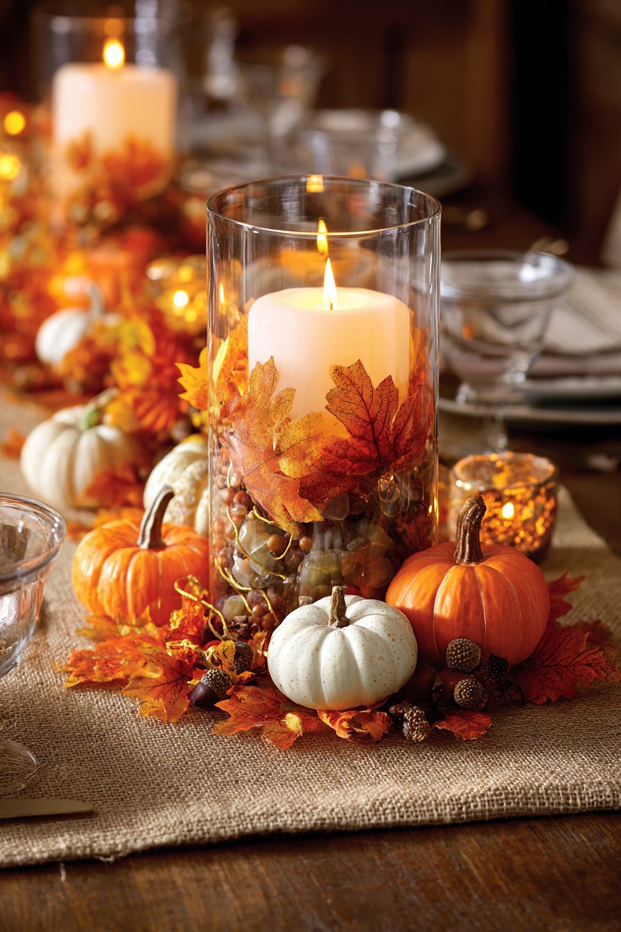 Create a Pumpkin-Inspired Centerpiece