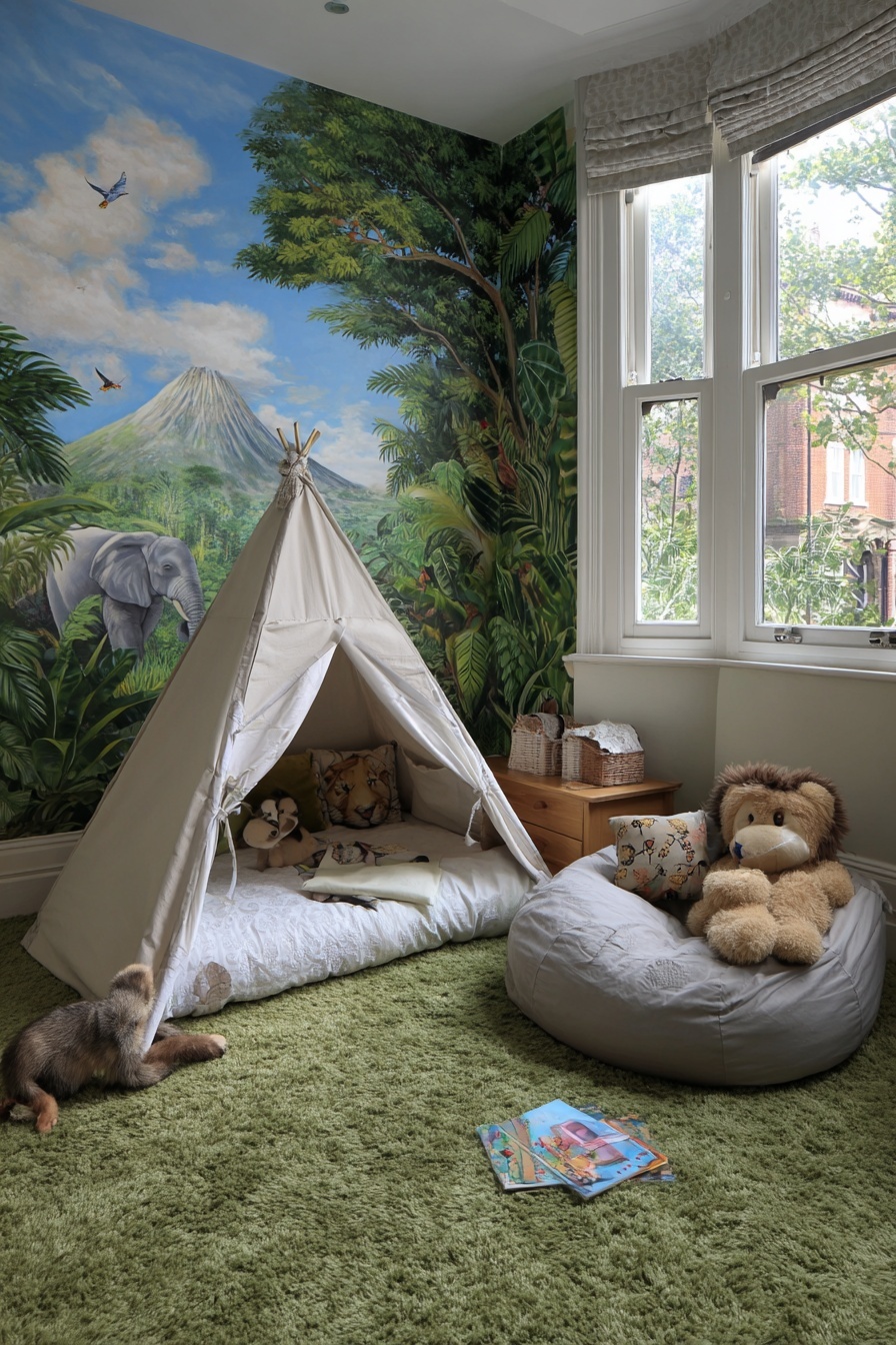 Adventure Mural Wall Painting