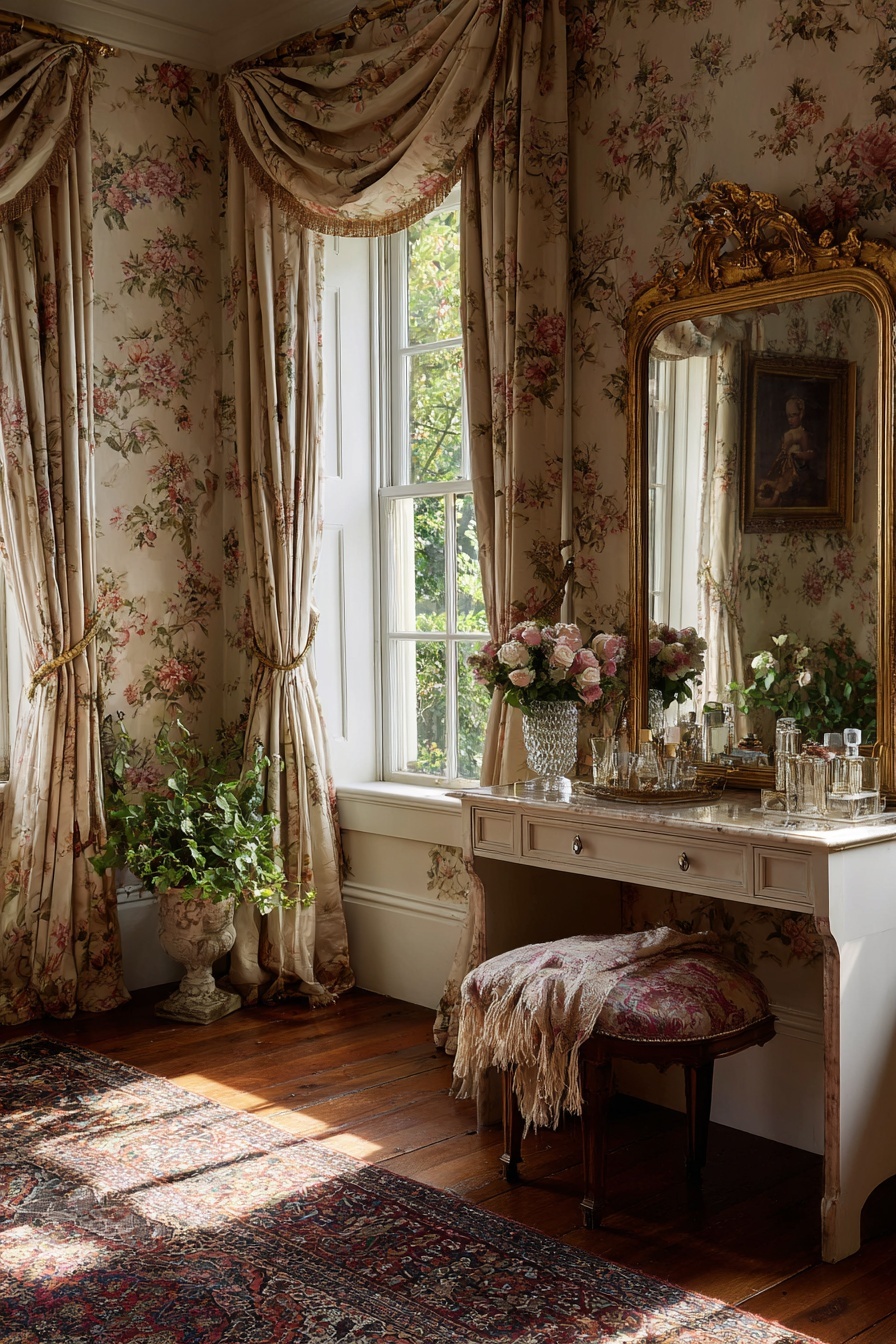 Create Ambiance with Vintage Wallpaper