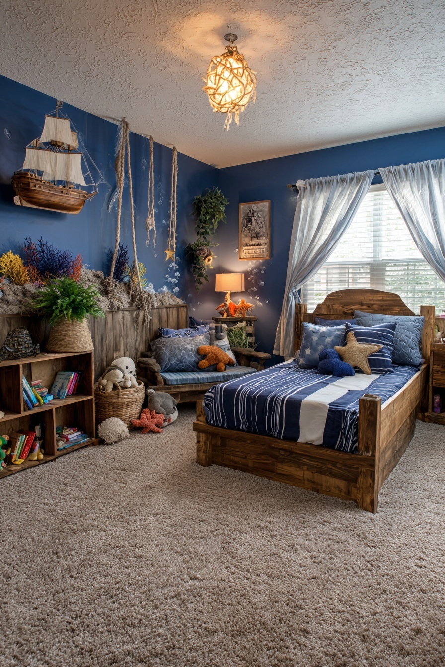 Ocean-Themed Adventure Room