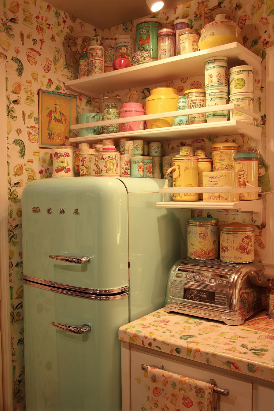 Create Retro Appliance Corners
