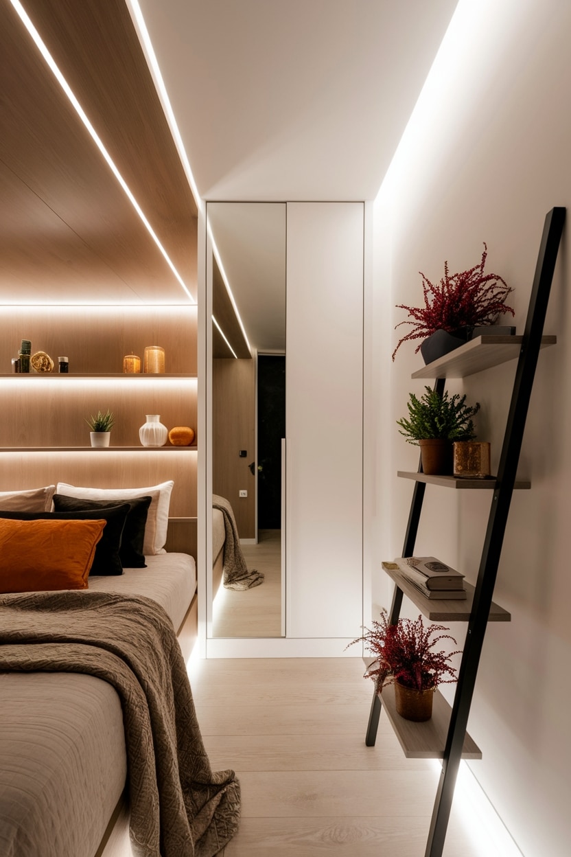 maximize space with verticality
