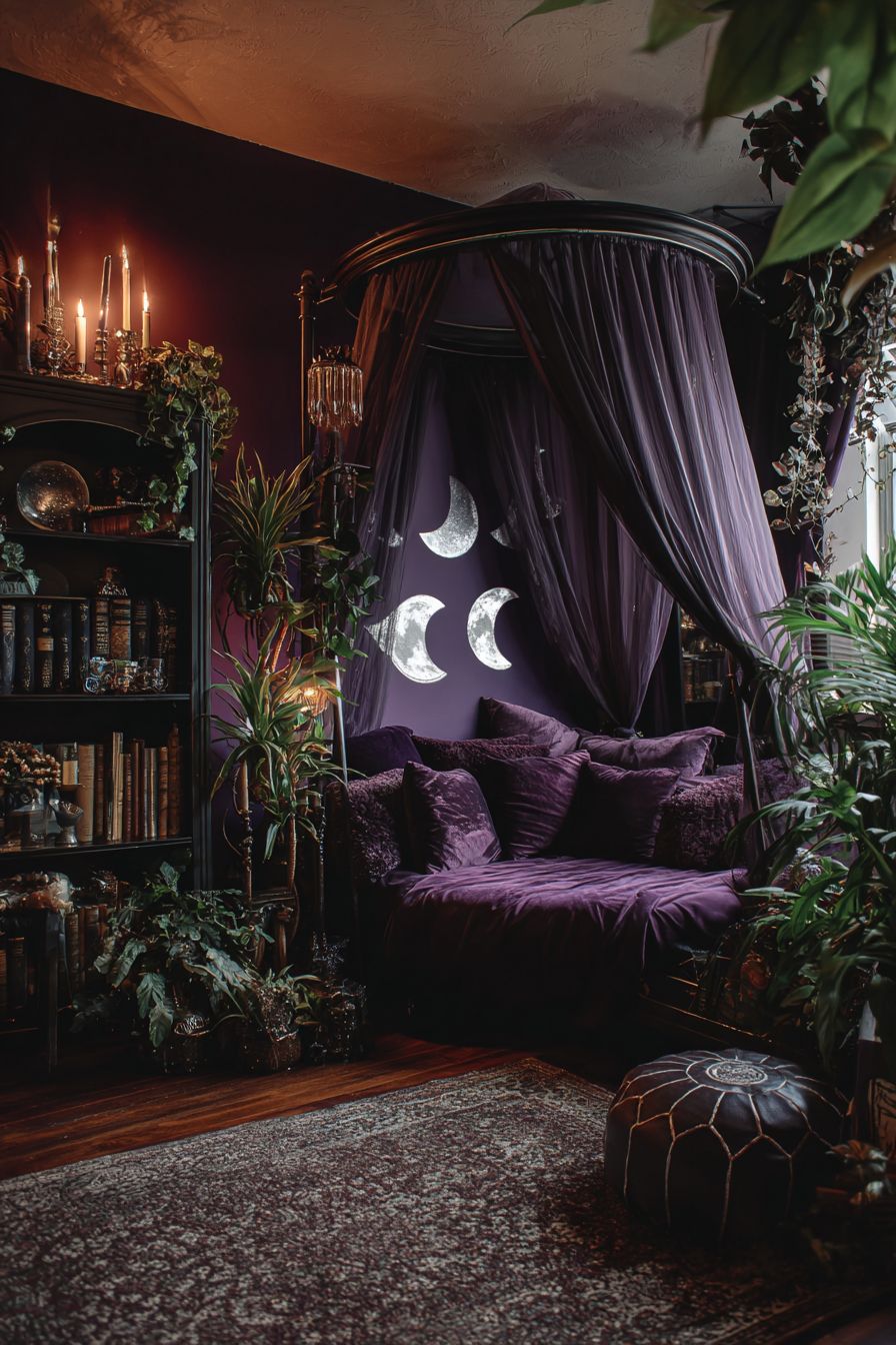 Add Moon Phase Wall Art