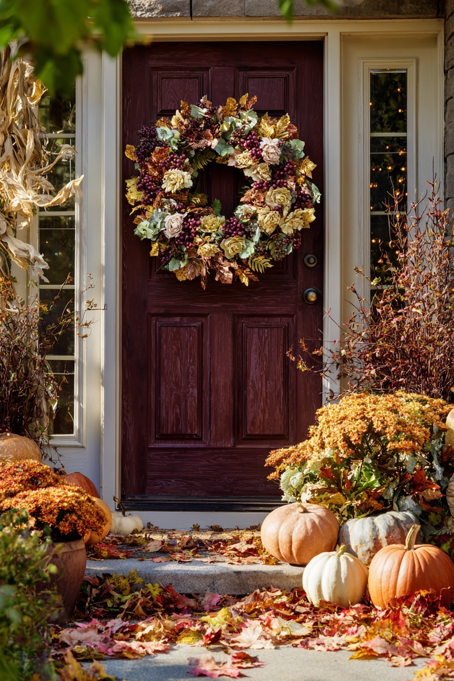 Create a Stunning Front Door Wreath