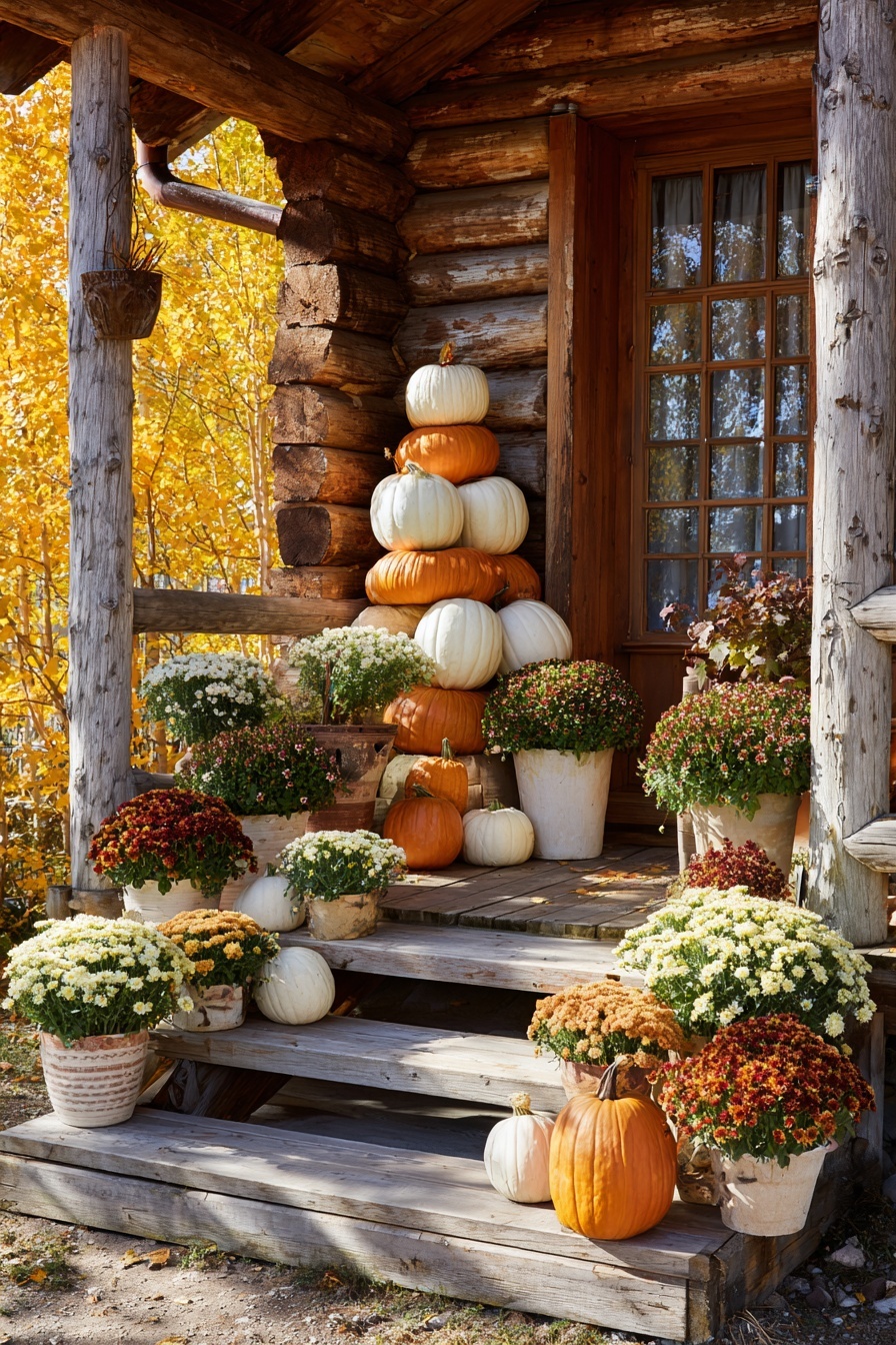 Maximize Space with Vertical Pumpkin Displays