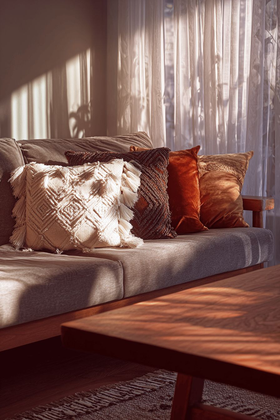Incorporate Velvet Throw Pillows for Luxe Comfort