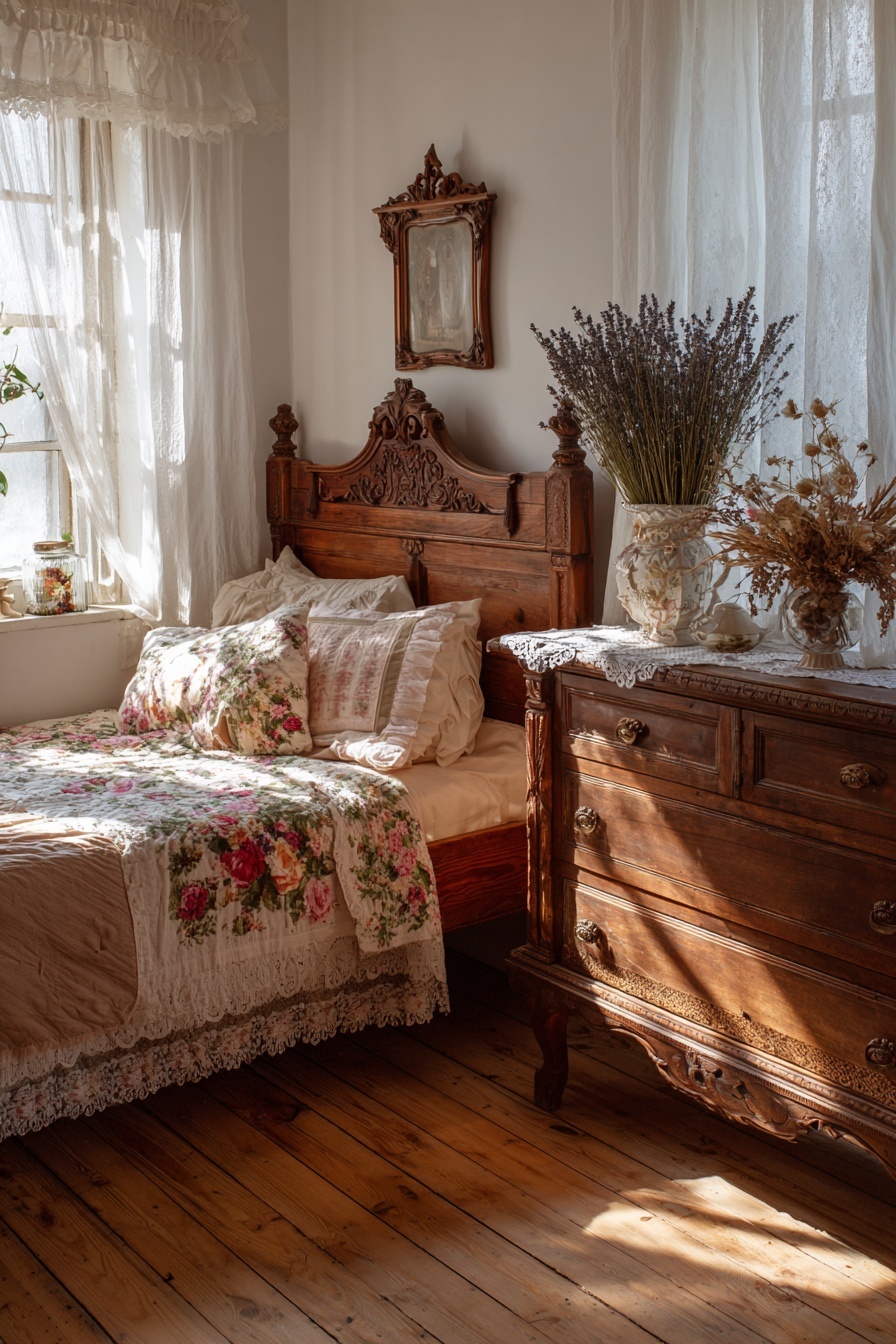 Add Vintage Wooden Furniture