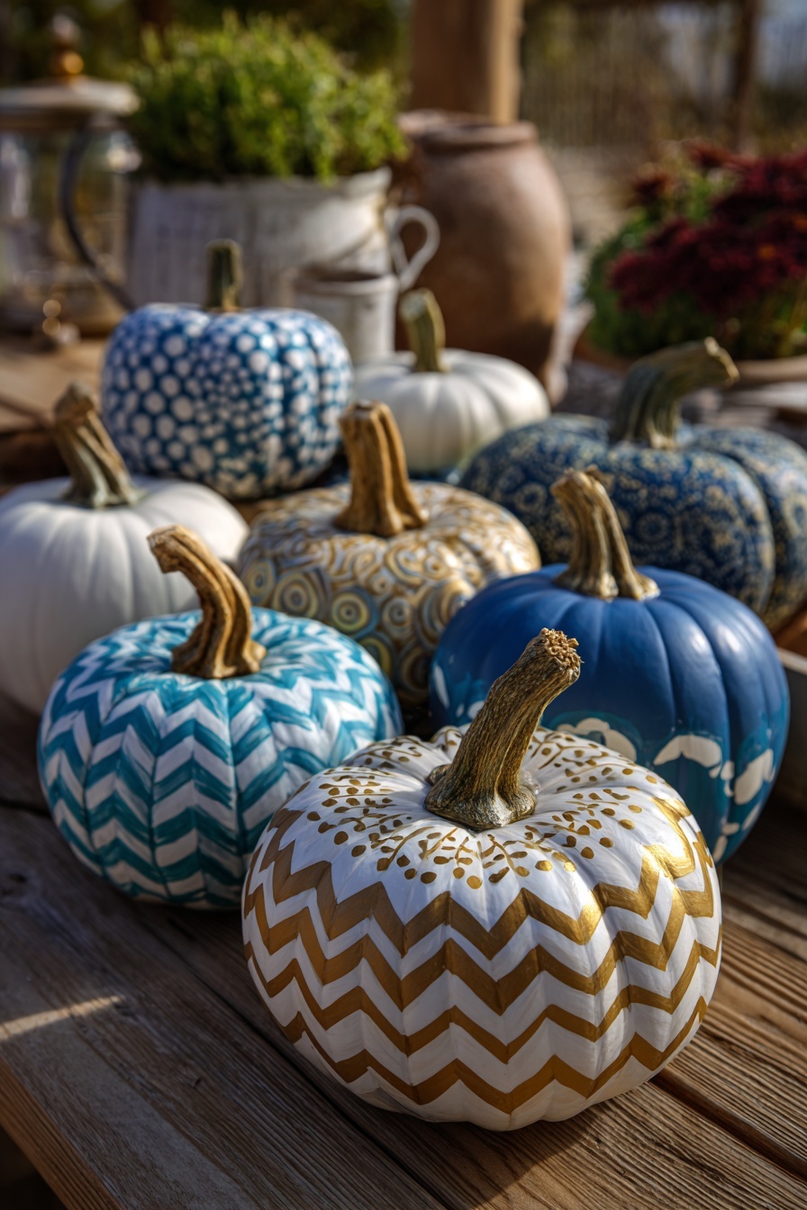 Paint Stylish Geometric Patterns
