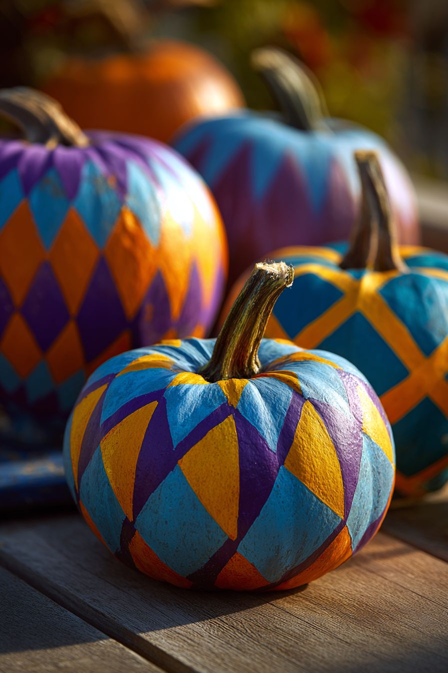 Paint Bold Geometric Patterns