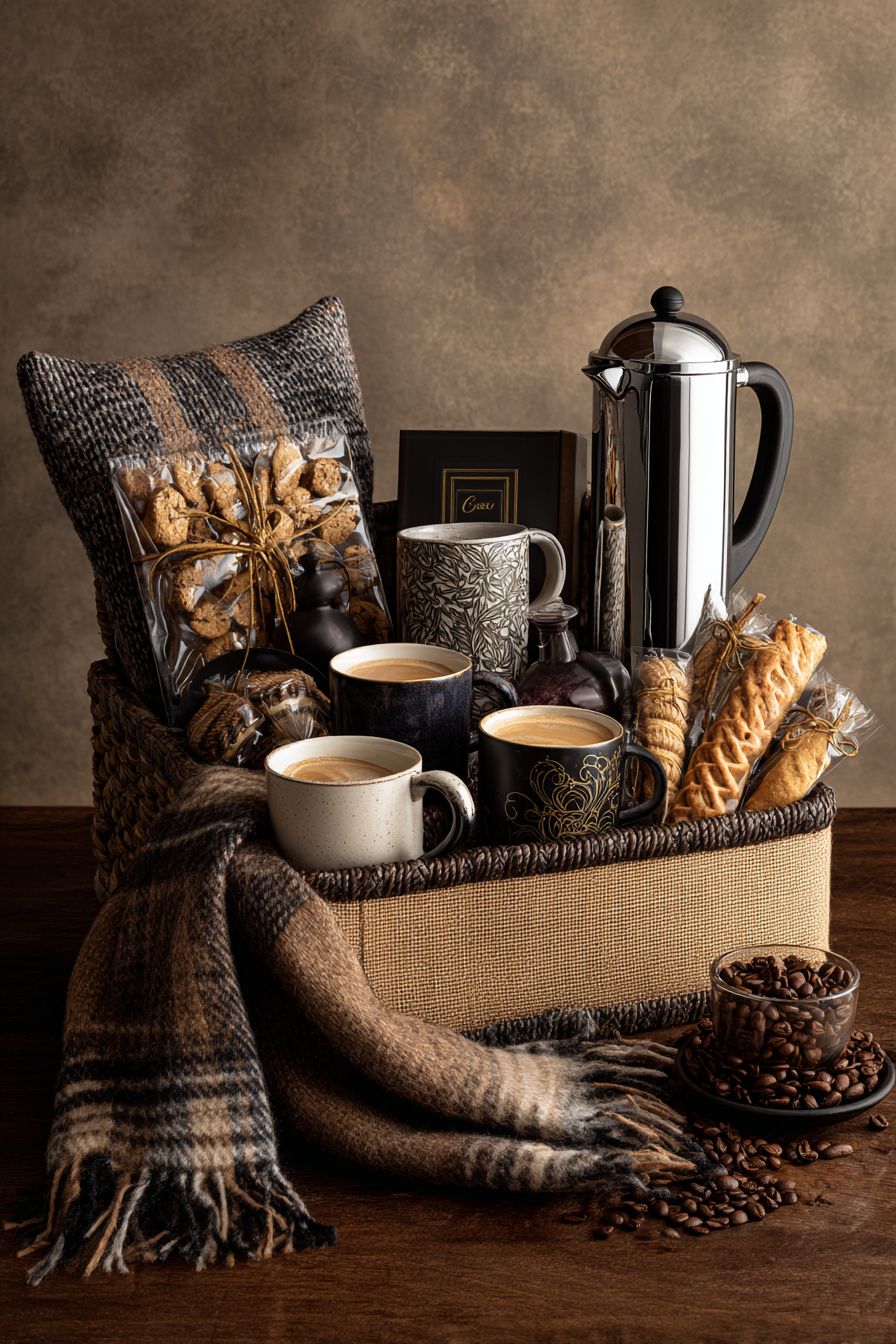 Organize a Coffee Lover's Basket