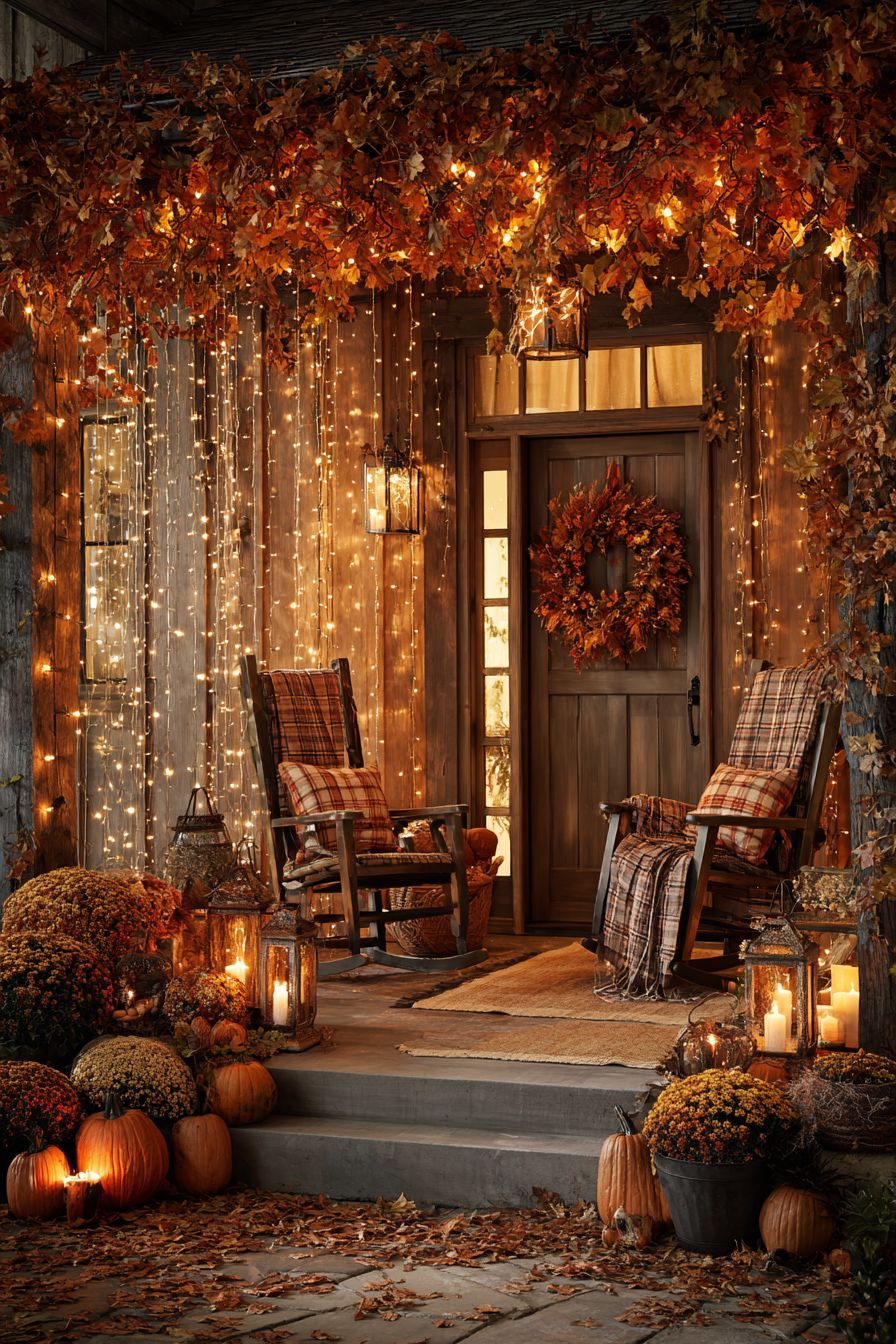 Illuminate with String Lights and Lanterns
