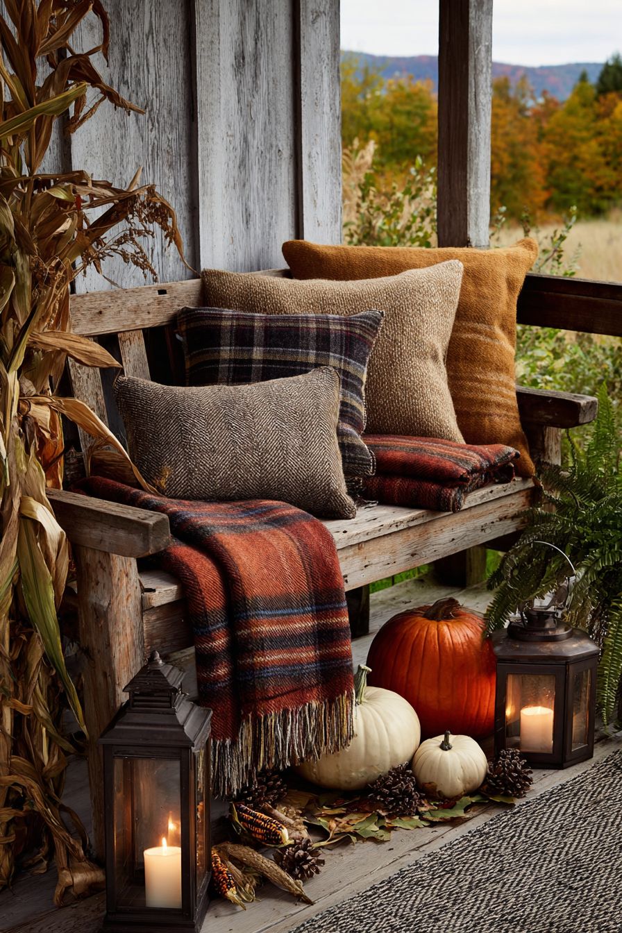 Create a Cozy Throw Blanket Stack