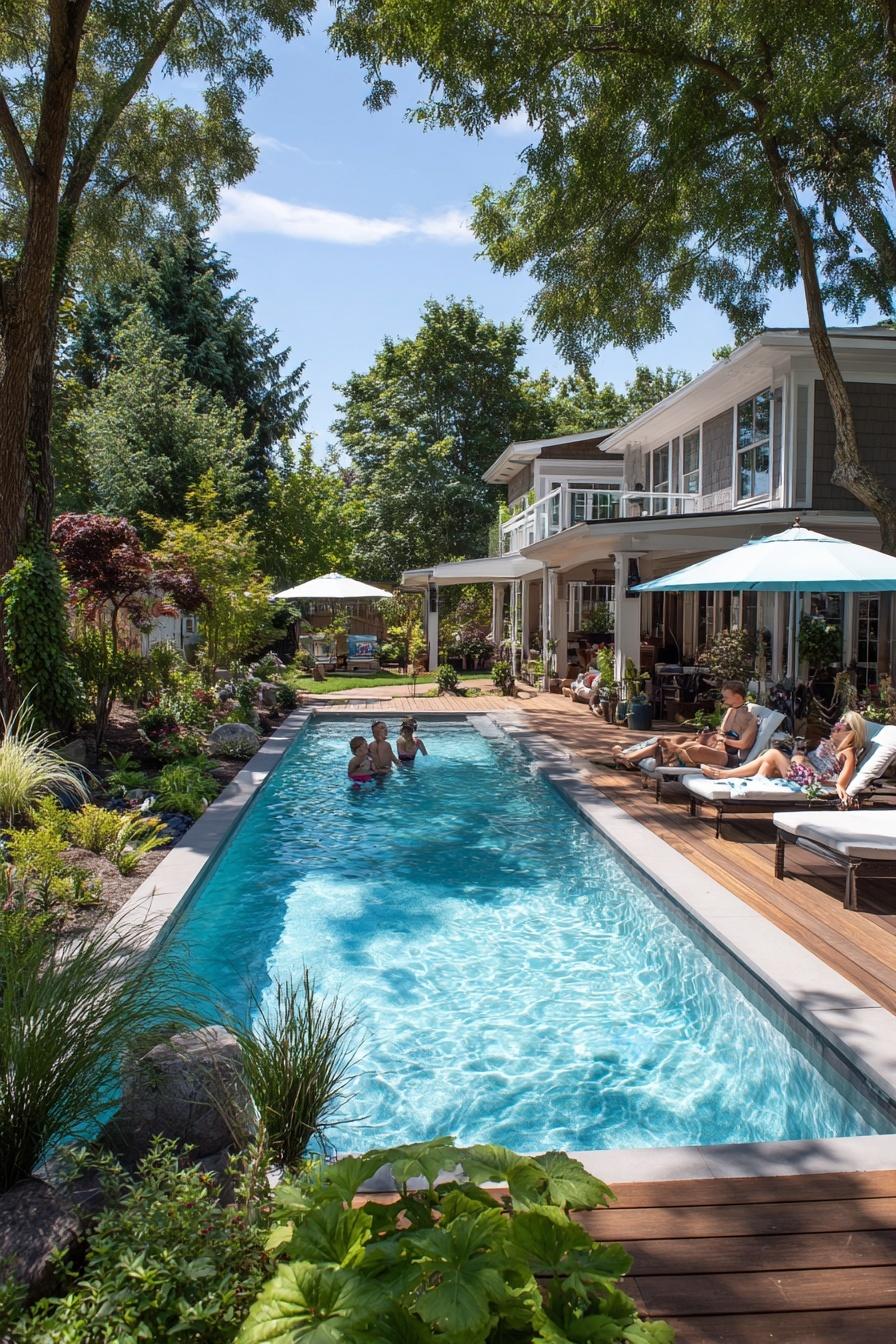 Saltwater Pool for Healthier Swimming