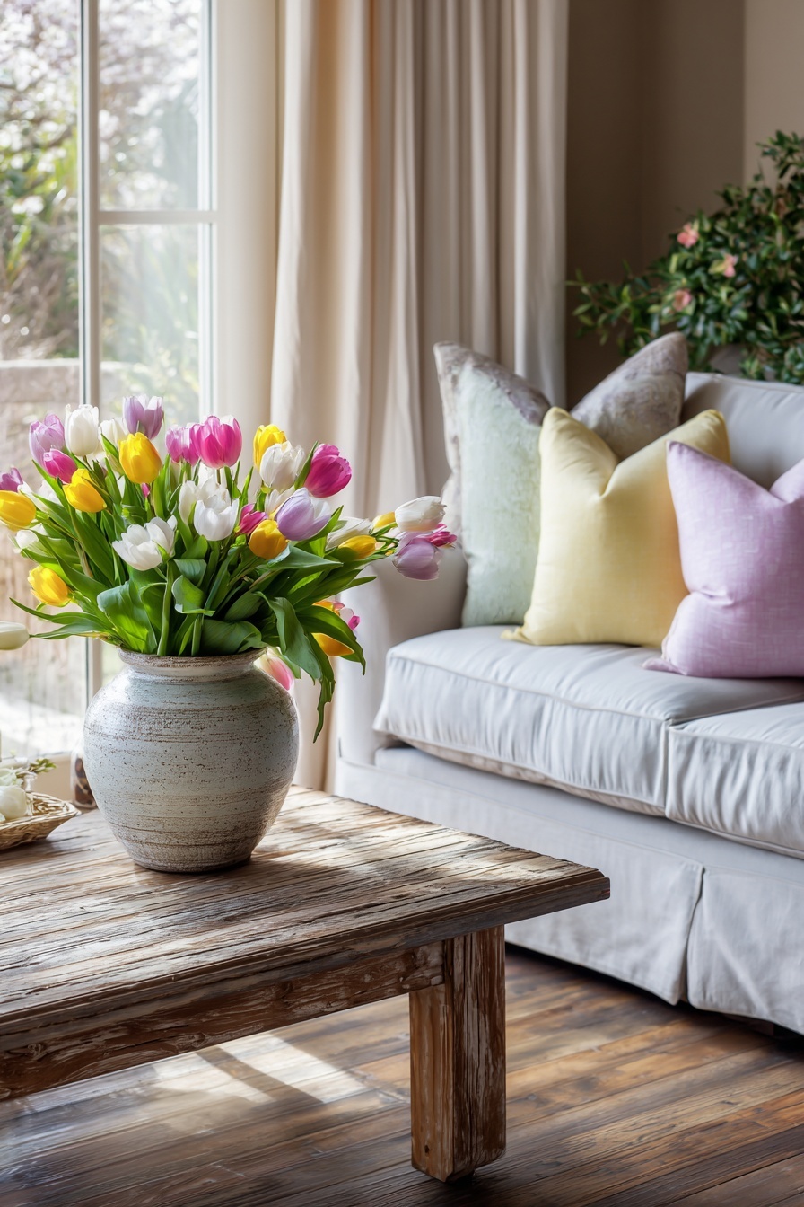 Decorate with Fresh Tulips