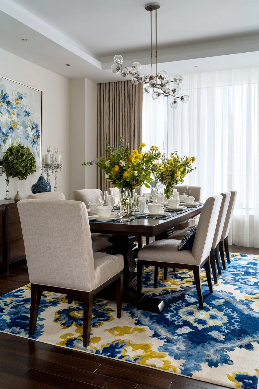 Add a Bold Statement Rug