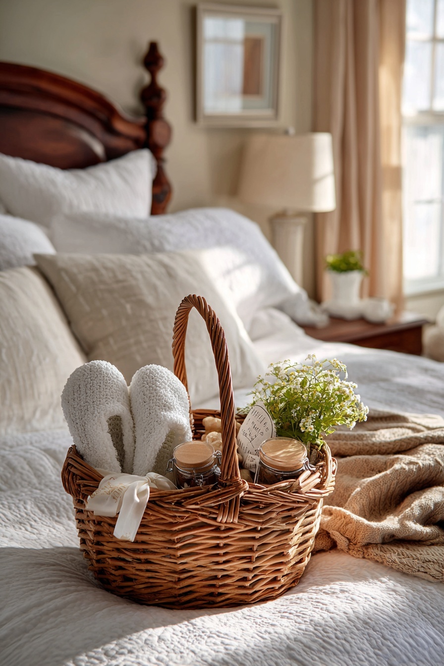 Add a Small Welcome Basket