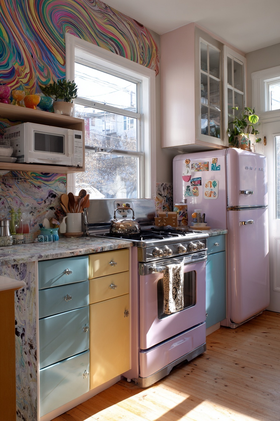 Install a Funky Backsplash