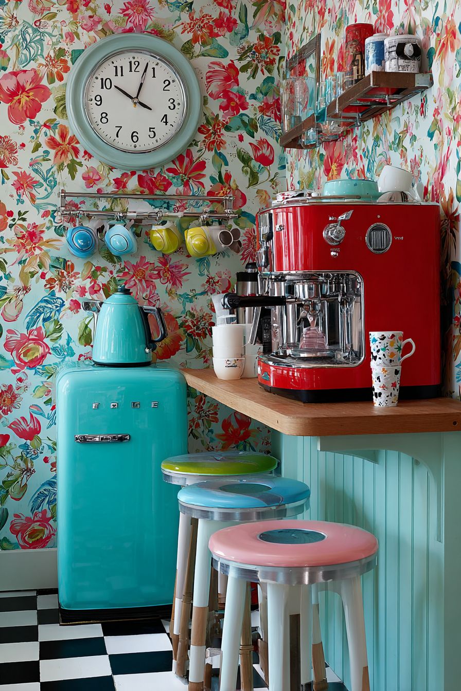 Create a Retro Coffee Station