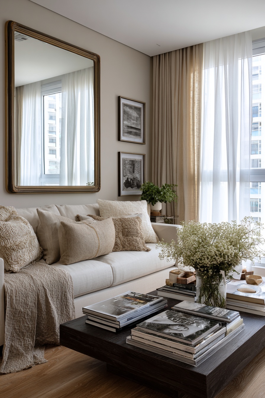 Create Illusions with Large Mirrors